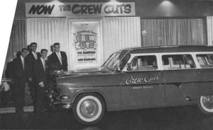 Crew cuts with car