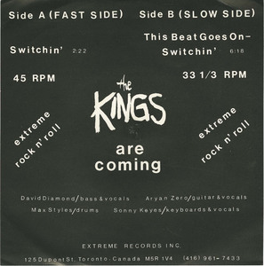 45 kings this beat goes on   switchin' pic sleeve front