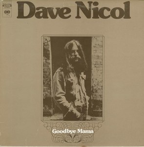 Dave nicol goodbye mama front
