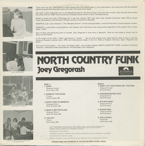 Joey gregorash north country funk back