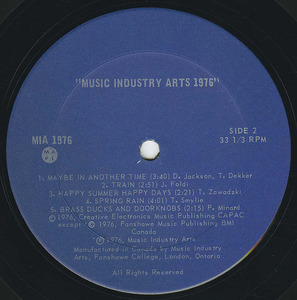 Va music industry arts 1976 label 02