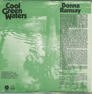 Donna ramsay cool green waters  sealed back