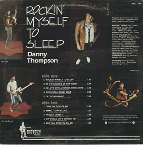 Danny thompson   rockin' myself to sleep back