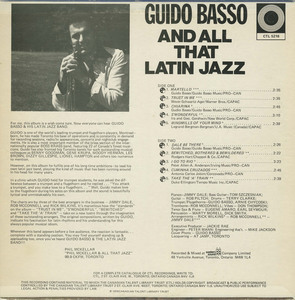 Guido basso all that jazz back