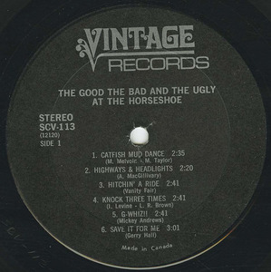 Good the bad   the ugly   at the horseshoe tavern label 01