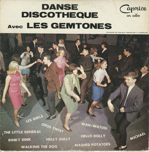 Gemtones danse discotheque front