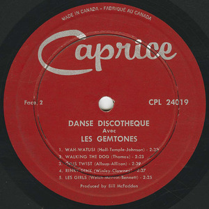 Gemtones danse discotheque label 02