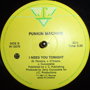 Punkin machine   i need you tonight bw i need you tonight %282%29