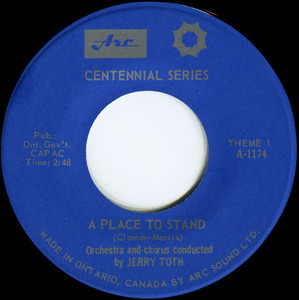 Toth  jerry   a place to stand %282%29