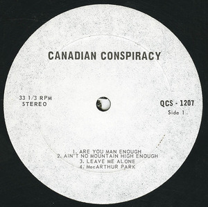 Canadian conspiracy   st label 01