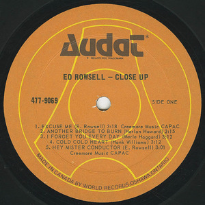 Ed rowsell   close up label 01