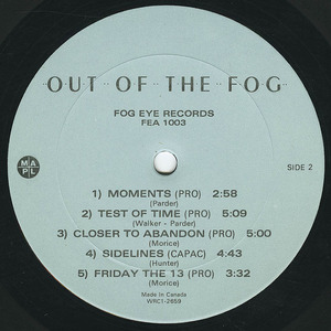 Out of the fog   st label 02