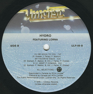 Hydro featuring lorna   hydro label 02