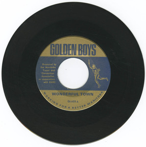 45 golden boys   golden boy bw wonderful town vinyl 02