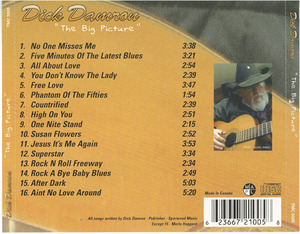Cd dick damron   the big picture inlay