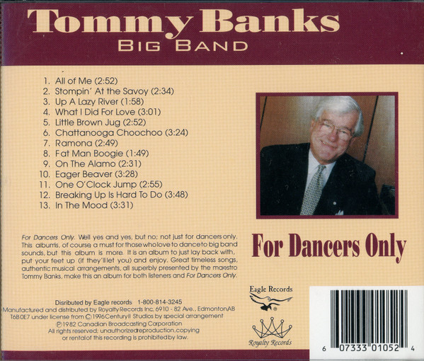 【中古】 Big Band for Dancers Only Banks Banks, Tommy Band - For Dancers Only