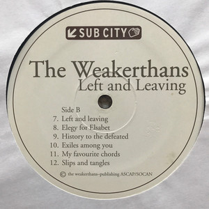 Weakerthans   left and leaving %283%29