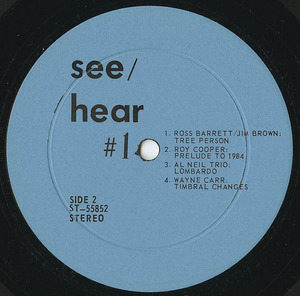 See hear  1 label 01