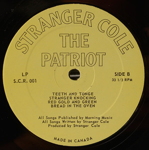 Stranger cole   the patriot label 02