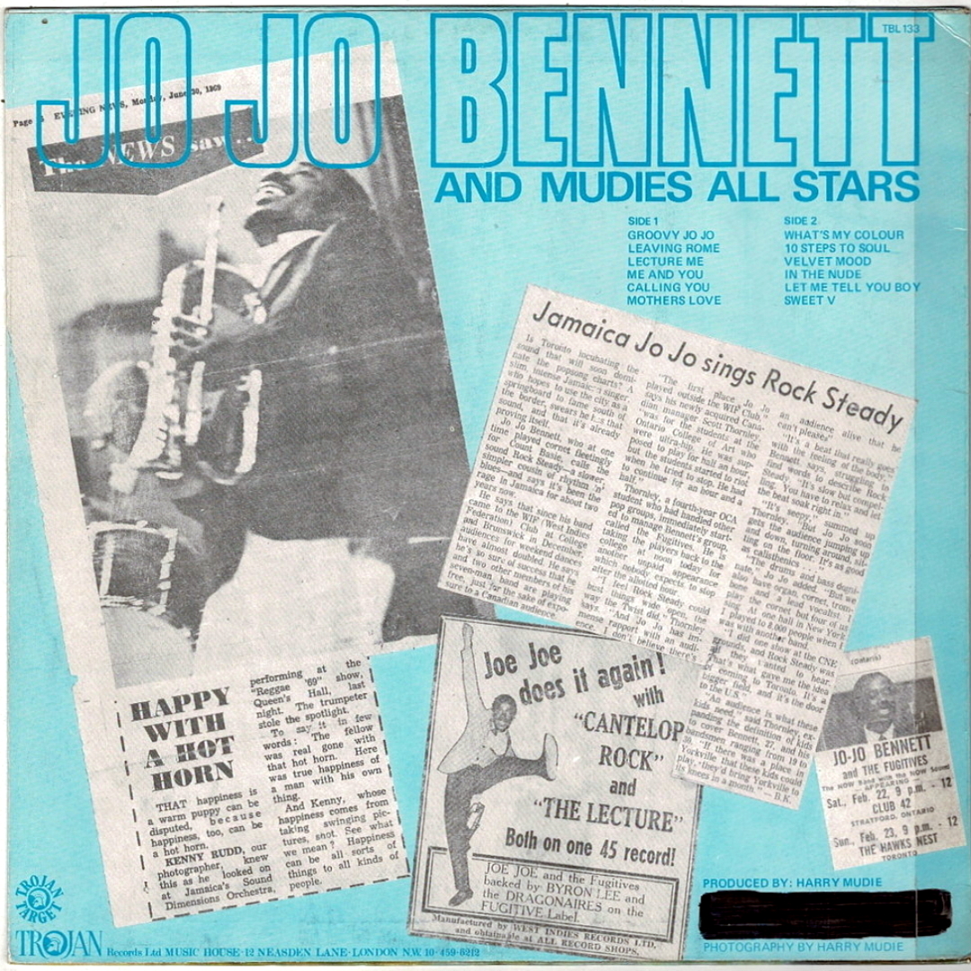 Bennett, Jo Jo - Groovy Joe (with Mudies All Stars)