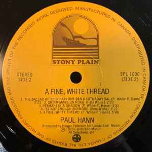 Hann  paul   a fine white thread %282%29