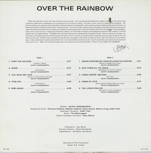 Kathy woodworth   over the rainbow back
