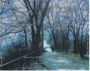 Cd maria kasstan   songs for the homeless guy inlay
