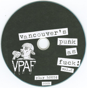 Cd va vancouver's punk as fuck vol 2 cd