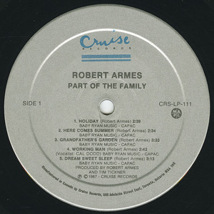 Robert armes   part of the family label 01