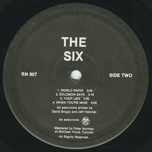The six  st label 02