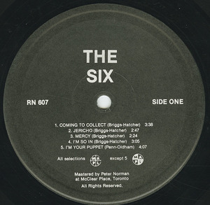 The six  st label 01