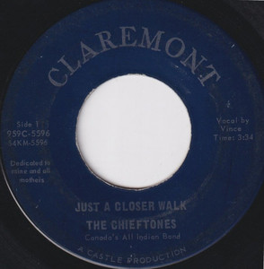 Chieftones %28canada's all indian band%29   just a closer walk with thee bw steal away