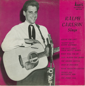 Ralph carlson   sings front