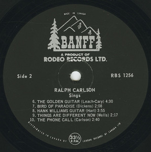 Ralph carlson   sings label 02