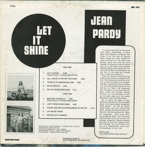 Jean pardy   let it shine back