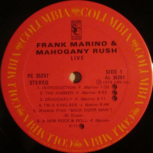 Mahogany rush   live vinyl %282%29