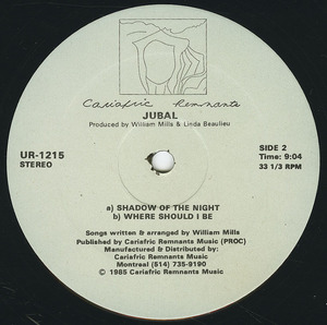 Jubal   thoughts of you label 02
