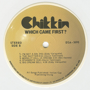 Chikkin   which came first label 02