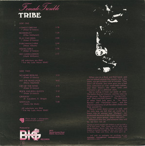 Tribe   female trouble back