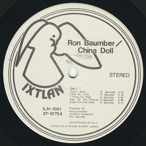 Ron baumber china doll label 01