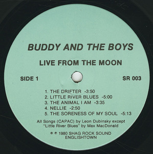 Buddy and the boys   live from the moon label 01