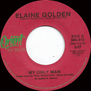 Golden  elaine   only love is real bw my only man %282%29