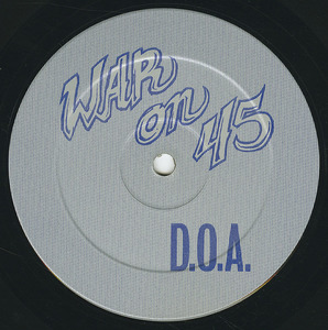 Doa   war on 45 2nd copy label 01