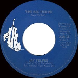 Jay telfer time has tied me axe