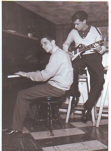 Don hinde shown here on piano played guitar in dean%e2%80%99s first group playing in and around the toronto area in the 1960%e2%80%99s.