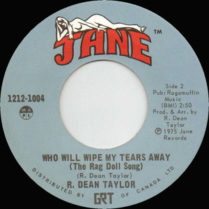 Taylor  r. dean   walkin' in the sun bw who will wipe my tears away %28the rag doll song%29 %282%29