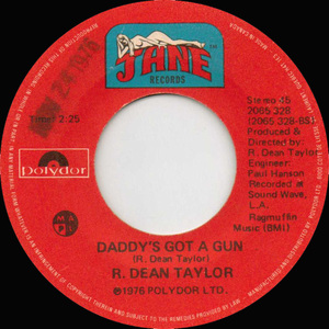 Taylor  r. dean   closer my love bw daddy's got a gun %282%29