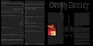 Death dealer 2lp   hrrecords   booklet cover and backcover reduced