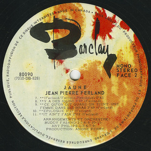 Jean pierre ferland   jaune label 02