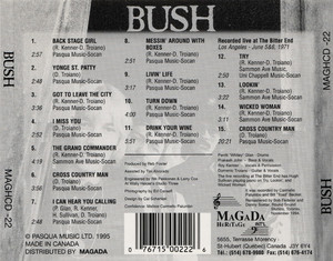Bush   bush %289%29